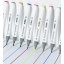 Профессиональные двусторонние маркеры Touchfive палитра из 168 цветов Александрия
