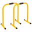 Брусья напольные-хайлетсы эквалайзер тренировочный Zelart EQUALIZER FI-1219 2шт Желтый Калуш