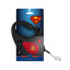 Поводок-рулетка для собак WAUDOG R-leash Супермен Лого Красный L до 50 кг 5 м светоотражающая лента Черный Дніпро