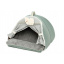 Лежак-домик для котов Hoopet HY-W2490 S 49*41 см Серо-зеленый Луцк