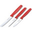 Набор кухонных овощных ножей Victorinox Swiss Classic Paring Set 3 шт Красный (6.7111.3) Київ