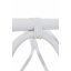 Подвесное кресло-качель Лилия CRUZO натуральный ротанг белый (ks0009) Сумы