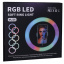 Кольцевая лампа для селфи Ring Light MJ26 RGB LED 26 см Киев