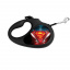 Поводок-рулетка для собак WAUDOG R-leash Супермен Лого S до 15 кг 5 м светоотражающая лента Черный Днепр