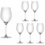 Набор бокалов для вина Lora Бесцветный H50-046-6 480ml Київ