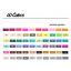 Профессиональные маркеры для скетчинга Touchfive 60 цветов. Набор для дизайнеров одежды Днепр