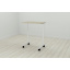 Стол приставной Ferrum-decor Амиго 62x60x40 металл Белый ДСП Дуб Сонома 16мм (AMI0011) Черкаси