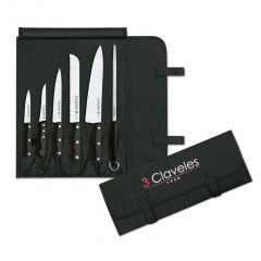 Набор ножей из 6-ти предметов 3 Claveles Uniblock (01704) Бровары