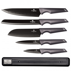 Набор ножей из 6 предметов Berlinger Haus Metallic Line Carbon Pro Edition (BH-2701) Ивано-Франковск