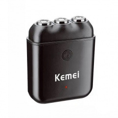 Электробритва Kemei KM-1005 аккумуляторная Black (3_01735) Житомир