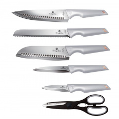 Набор из 6-х кухонных ножей и подставки Berlinger Haus Moonlight Edition (BH-2795) Черкаси