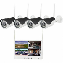 WIFI Камеры уличного видеонаблюдения 4шт и регистратор с экраном Defender 1304-4-DVR Kit 3Mp LCD-13" с ночной съёмкой Рівне