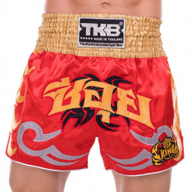 Шорты для тайского бокса и кикбоксинга TKTBS-049 Top King Boxing XL Красный (37551086)