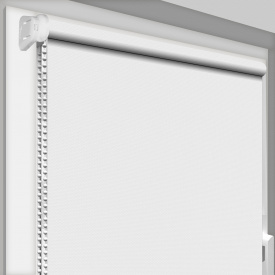 Рулонная штора открытого типа DecoSharm Роял 808 1700х1700 мм Белый