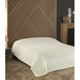 Махровое покрывало/простынь Gold Soft Life Daisy 200×220 см Cream