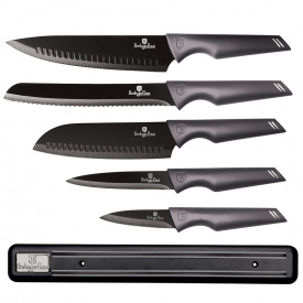 Набор ножей из 6 предметов Berlinger Haus Metallic Line Carbon Pro Edition (BH-2701)