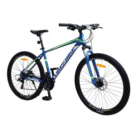 Велосипед взрослый "Active 1.0" LIKE2BIKE A212701 колёса 27,5" синий матовый рама алюминий 18"