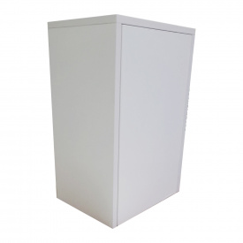 Шкафчик пластиковый для ванной комнаты с внутренним фасадом Mikola-M 40 см Белый