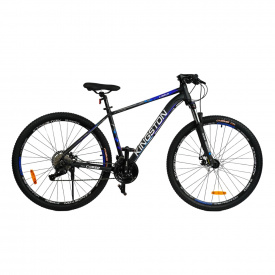 Велоcипед спортивный Corso 29" Kingston рама 19" 27 скоростей Black and Blue (127949)