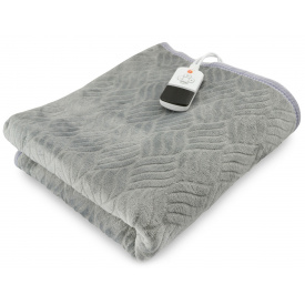 Электроодеяло Warm Home YD-008 Flannel Fabric 9 температурных режимов 150x120 см Grey (3_02523)