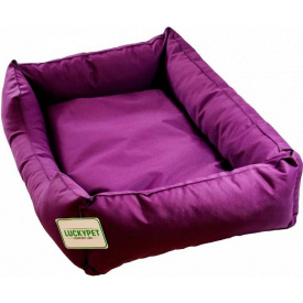 Лежак для собак и кошек Lucky Pet Маркиз №1 40x50x16 см Фиолетовый (4820224212319)