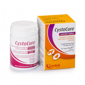 Таблетки Candioli Cystocure для поддержания мочеполовой системы при инфекциях мочевых путей у собак и кошек 36 г PAE4497