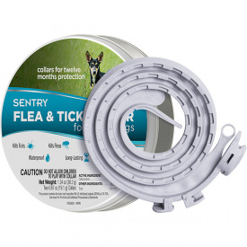 Ошейник от блох и клещей для собак малых пород Sentry Flea&Tick Collar Small 36 см 2 шт (73091039518)