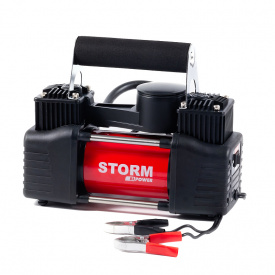 Автокомпрессор Storm Bi-Power 2-цилиндровый 10Атм 360Вт 20400