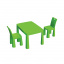 Детский пластиковый Стол и 2 стула DOLONI TOYS 04680/2 зеленый Луцк