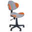 Парта FunDesk Sentire 1200x650x540 -760 мм Pink + кресло FunDesk LST3 Orange-Grey + тумбочка FunDesk SS15W Pink Рівне
