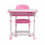 Растущая детская парта со стульчиком Cubby Sorpresa 670 x 470 x 545-762 мм Pink Дзензелевка
