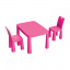 Детский пластиковый Стол и 2 стула DOLONI TOYS 04680/3 розовый Киев