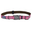 Светоотражающий ошейник для собак Coastal K9 Explorer Collar 2.5х46-66см розовый (76484369414) Полтава