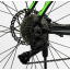 Велосипед спортивный Corso 29" Magnus рама алюминиевая 19" 27 скоростей Black and Green (127950) Львов