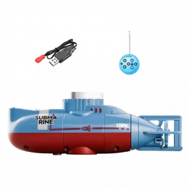 Подводная лодка на радиоуправлении LSRC Субмарина 15 х 4,5 х 6,8 см Синий