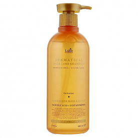 Фото - Шампунь против выпадения для тонких волос Dermatical Hair-Loss Shampoo For Thin Hair Lador 530 мл Шампунь против выпадения для тонких волос Dermatical Hair-Loss Shampoo For Thin Hair Lador 530 мл