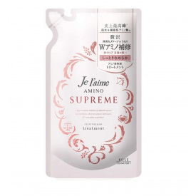 Фото - Восстанавливающий шампунь для поврежденных волос Je l'aime Amino Supreme Velvet Mellow Kose Cosmeport 350 мл Восстанавливающий шампунь для поврежденных волос Je l'aime Amino Supreme Velvet Mellow Kose Cosmeport 350 мл