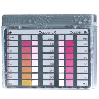 AquaDoctor Тестер AquaDoctor таблеточный pH и Медь LR/HR (20 тестов)