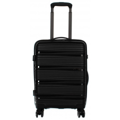 Средний пластиковый чемодан 65L Horoso Черный (S10707S black) Київ