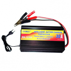Зарядное устройство для аккумулятора автомобиля UKC MA-1230A 30A 12V Black (3_03721) Харків