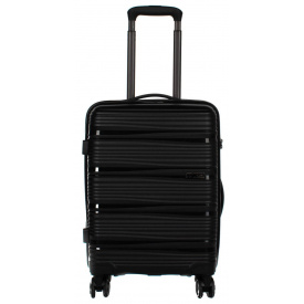 Средний пластиковый чемодан 65L Horoso Черный (S10707S black)