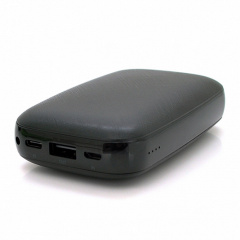 Повербанк PowerBank Baseus M25 MiniQ 10000mAh,Input:5V/2A(Micro,TypeC),Output:5V/2.1A(USB), Fast Charge,Q1,plastic,Black Линовиця