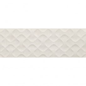 Плитка настенная CERAMIKA COLOR Visual White Ribbon RECT 250x750 мм