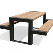 Садовый стол в стиле LOFT (NS-1553)