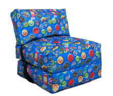 Бескаркасное кресло раскладушка Tia-Sport Принт поролон 180х70 см (sm-0890-4)