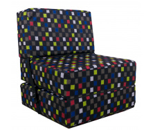 Бескаркасное кресло раскладушка Tia-Sport Принт поролон 210х80 см (sm-0890-8)