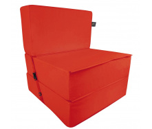 Бескаркасное кресло раскладушка Tia-Sport Поролон 210х80 см (sm-0920-19) красный