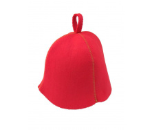 Банная шапка Luxyart искусственный фетр Красный (LС-416)