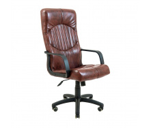 Офісне крісло керівника Richman Hermes VIP M1 Tilt Натуральна Шкіра Lux Італія Коричневий