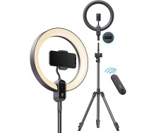 Набір блогера TaoTronics Ring Light, 12'' Ring Light with 78'' Tripod Stand, Dimmable LED Light Outer 24W 6500K (TT-CL025)